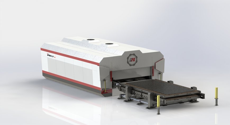 HIGH SPEED LASER CUTTING MACHINE USES NOVEL CNC TECHNIQUES TO ACCELERATE THROUGHPUT